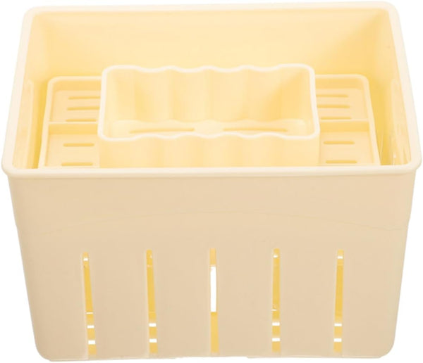VICASKY Tofu Press Mold 1pcs (140x105x95mm) Food-grade Kitchen Tool for Homemade Tofu