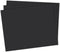 School Smart Black Railroad Poster Board Paper, 22 x 28 Inches, 6-Ply, Pack of 25