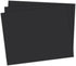 School Smart Black Railroad Poster Board Paper, 22 x 28 Inches, 6-Ply, Pack of 25