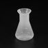 PATIKIL 50ml Plastic Erlenmeyer Flask, 1 Pack Wide Mouth Conical Flask for Laboratory