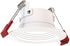 WF2 ALO25 SWW5 90CRI 120 M6 2-Inch, Juno Dreg B MW Canless Wafer Recessed LED Downlight, Deep Regressed Baffled Trim