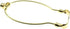 6 inch Lamp Shade Harp Holder Kit Heavy Duty Horn Frame Lampshade Bracket with Solid lamp finial Cap for Table