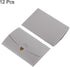 PATIKIL Mini Envelopes, 12 Pack Small Gift Card Holders, Retro Gold Heart Business Invitation Envelopes