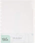 Talia Discbound Notebook - Dividers, 5tab White, Letter Size