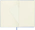 Moleskine Classic Notebook, Hard Cover, Large (5" x 8.25"), Plain/Blank, Hydrangea Blue, 240 Pages