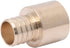 SharkBite 1 x 1 Inch Brass Crimp Female Sweat Adapter for PEX Pipe, PE-RT, UC605LFA