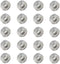R3ZZ Double Shielded Deep Groove Ball Bearing 3/16" Inner Dia 1/2" Outer Dia - 20pcs