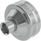 Albion Engineering 426-G01 2" Threaded Steel Front Cap for Metal Nozzles