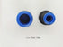 zjxed 16mm OD x 10mm OD Pneumatic quick Connector Push to Connect fittings Straight reducer Union/Coupler (Pack of 5)