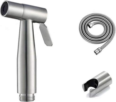 Kryfelix Hand Held Bidet Sprayer 5FT Hose Handheld Bidet Sprayer For Toilet Toilet