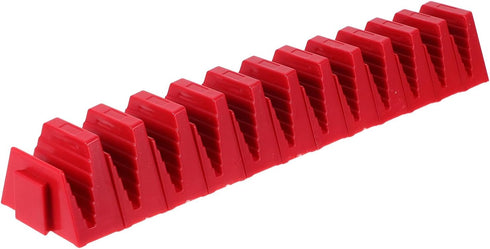 Unomor 12pcs Modular Wrench Organizer Tray Durable Plastic Tool Holder for Efficient