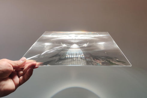 300x300mm, 600mm, 600mm) Fresnel Lens Large, Focal Length Acrylic Lens (not Glass), Olar Death ray for Physics