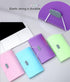 ESUPPORT 4 Pack Mini Accordion File Organizer, 13 Pockets Expanding File Folders for Storage of Invoice Cards, Coupons,