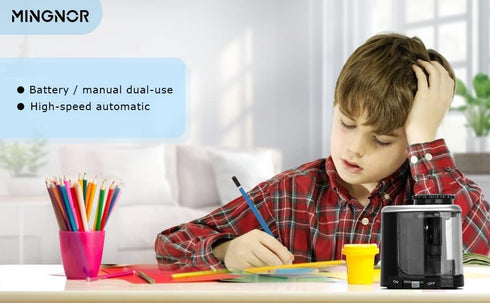 Fully Automatic Electric Portable Pencil Sharpener, Suitable for Children/Adults, for Pencils 6-8mm