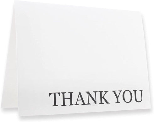 Sustainable Greetings 120 Pack Thank You Cards with Envelopes Bulk for Weddings, Bridal Showers, Graduations, Bridal