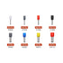 MECCANIXITY 1800Pcs Wire End Ferrules for Electrical Wire Connectors Home Repair Ferrule Crimping Tool Kit