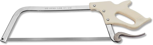 17.5-inch SK5 KATA Meat Bone Saw for Butchering: Hand Saw Butcher Saw for Meat Bone Cutting - Meat Saw for Butchering