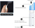Empty Glass Nasal Spray Bottle with Press Spray, 2 Oz Refillable Portable Atomizer for Beauty