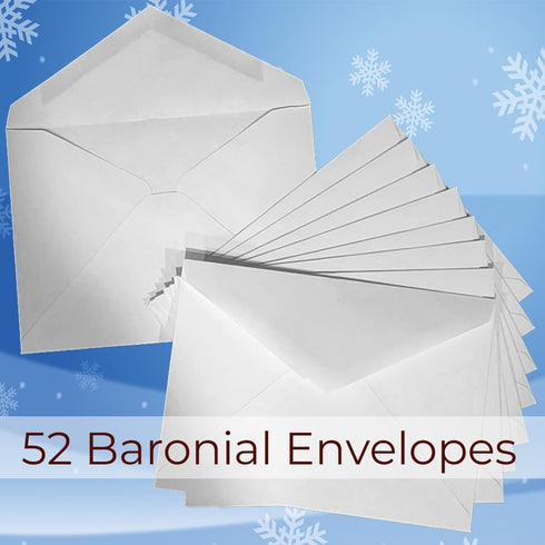 50-Pack Plumbing Christmas Greeting Cards Bulk Corporate Holiday Cards for Plumbers, Water Damage Restoration