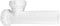 Q21125 Plastic End Outlet Tee, 1-1/2 Inch White for Tubular Drain Applications