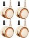 Ciieeo 4pcs Heavy Duty Crib Wheels Brakes Fit Furniture Casters for Nursery