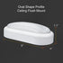 YCB1083 120V 24W, Closet, 5000K 8" Dimmable, LED Motion Sensor Light, Hard-Wired Flush Mount Ceiling Light for Food