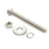 3/8-16 x 4-1/2" Hex Head Bolts with Hex Nuts and Washers - Fully Threaded Stainless Steel 18-8