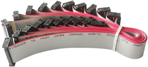 APGLSXY 20 Programming Pin JTAG Cable for AVR Device Debugging and Firmware Flashing
