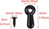320PCS Picture Frame Turn Button Fasteners Set Picture Frame Hardware Backing Clips with Screws for Hanging Pictures, Drawing Crafts, Photos, Black