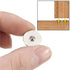 16Pcs Dowel Pin Centers Drilling Tool Set, Steel Doweling Centering Pins for Woodworking Accessories