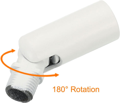 3 Pack 180 M10 PATIKIL Sloped Ceiling Light Adapter, Degree Thread Chandeliers Ceiling Pendant Lighting Adapter