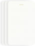 Elegant Executive Notepads, Minimalist Gold Foiled Memo Pads, Dotted Layout, 3 Pack, 225 Sheets Total, Eco-friendly