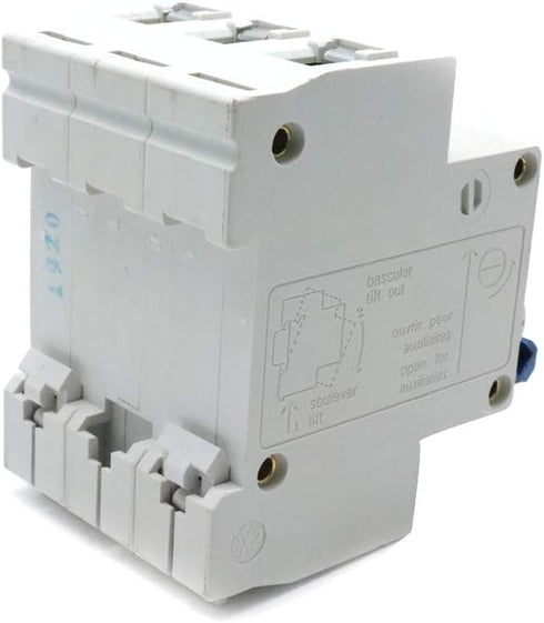 DIN Rail Mounted Circuit Breaker AC 400V 20A 3 Pole DZ47-63 C20