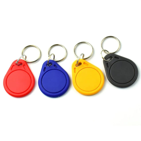 dytcfly T5577 125Khz EM4305 Card(10pcs Smart Chip Tag Rewriteable Copy Badge Copier Keychain RFID Duplicator Proximity