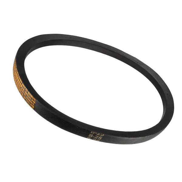 B-25 V-Belts, 25" Inner Length x 17mm Width Rubber Drive Belt for Power Transmission Use