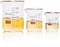 ULAB Scientific Glass Beaker Set, 3 Sizes 50ml, 100ml, 250ml, 3.3 Boro Griffin Low Form