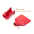 10PCS 8 AWG-3/8 Wire Lugs, Copper Terminal Connectors, Marine Grade Ring Terminals with 10pcs 3:1 Heat Shrink Tubing