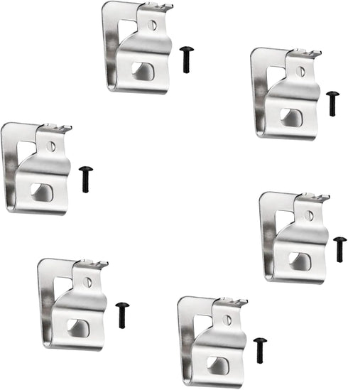 N268241 Belt Hook Clip for Dewalt 20V Max Tools DCD980 DCD985 DCD980L2 DCD985L2 (6/Pack)