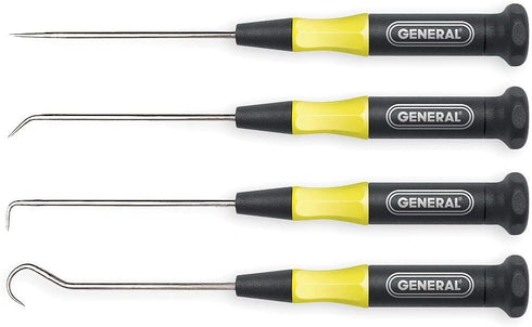 General Tools 60004 Ultra Tech Probe Set, 4-Piece, Black