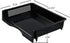 Plastic Stackable File Paper Storage Tray, Office Letter Tray, Black, 6 Pack