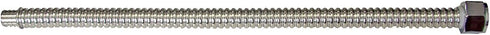 Flextron FTWC-S34-24F 24" Stainless Steel Corrugated Connector for Water Heater, 3/4" Fip & Pex Ends