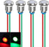 Gebildet Bi-Color(Green&Red) 12mm(1/2 inch) Energy Saving Indicator Light, 12mm 2 Color LED Light