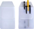 Pack of 10 Pocket Protectors, Heavy PVC Pen Holder Pouch, Leak Protector for Hospital School Office Supplies (White)