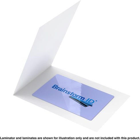 Brainstorm ID Card Size Lamination Carriers - 5 Pack (Small)