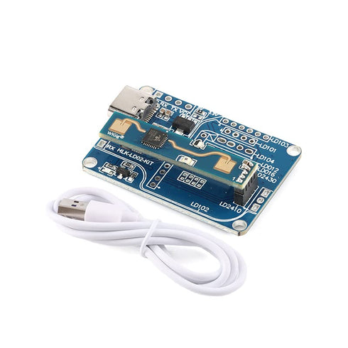 HLK-LD2410B 24GHz Human Presence Radar Module Test Kit with Bluetooth Smart Detection Sensor Module Board