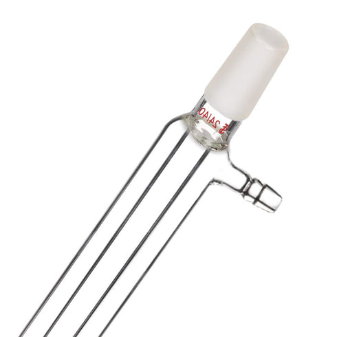 StonyLab Borosilicate Glass Liebig Condenser, 300 mm Jacket Length