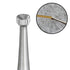 Luo ke 4 Pcs Round Cup Burr, 3/32'' Shank Wire Rounder Bits with Hand Drill Twisting Tools