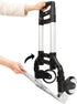 Pinikuyiro 165lbs Folding Hand Truck Aluminum Portable Folding Hand Cart Capacity Hand Cart and Dolly Ideal for Home