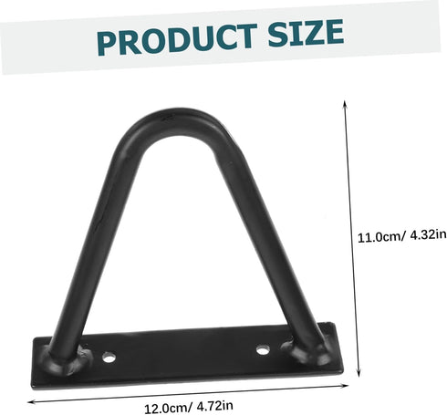 4pcs DOITOOL Metal Hairpin Table Legs Durable and Easy to Install Furniture Legs for Coffee Tables Desks and Tv Stands