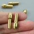 2 Set Brass Collet for Dremel Rotary Tools, Includes 1mm/1.6mm/2.3mm/3.2mm